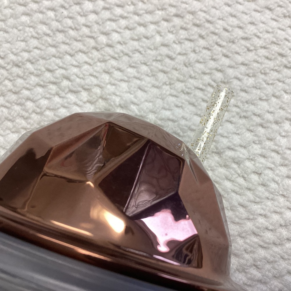 Starbucks Venti  Frosted Copper Dome Tumbler 24 oz Double Wall‎ VGUC - Picture 3 of 8